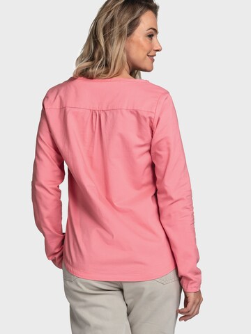 Schöffel Athletic button up shirt 'Catania' in Pink