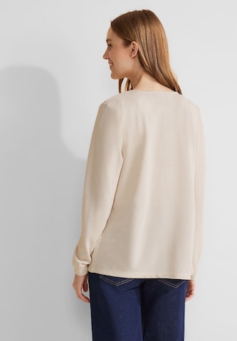 STREET ONE Knit Cardigan 'Nette summe' in Beige