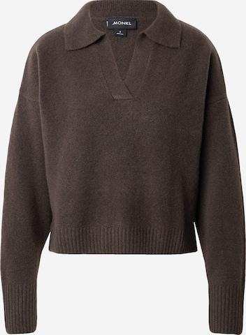 Monki Sweater in Brown: front