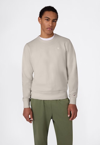 Champion Authentic Athletic Apparel Sweatshirt in Grey: front