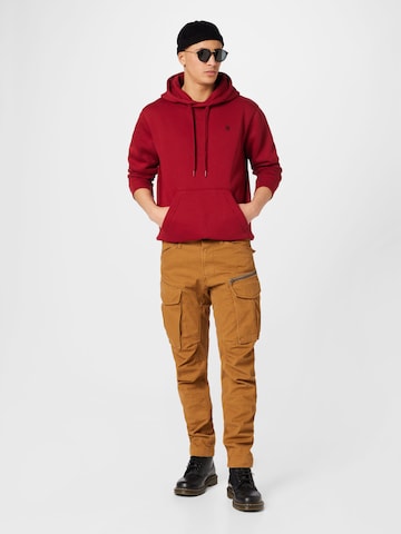 G-Star RAW Sweatshirt 'Premium Core' in Red