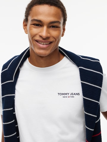 Tommy Jeans - Camiseta en blanco: frente