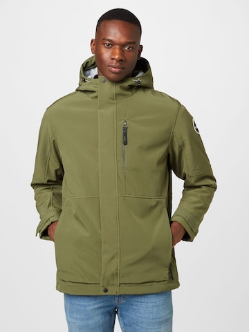 ICEPEAK - Chaqueta de montaña 'ASHEBORO' en verde: frente