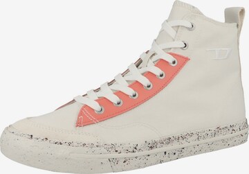 DIESEL Sneaker 'Athos Mid' in Beige: predná strana