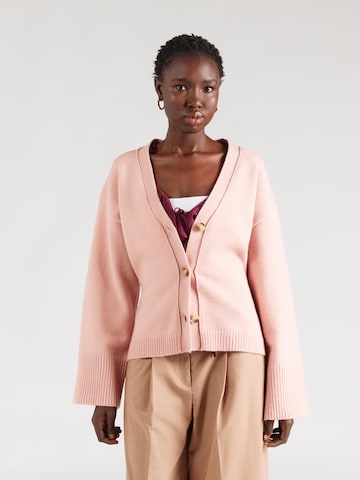 Cardigan 'Lenyx' Noella en rose : devant