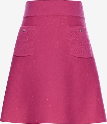 Jupe faina en rose : devant