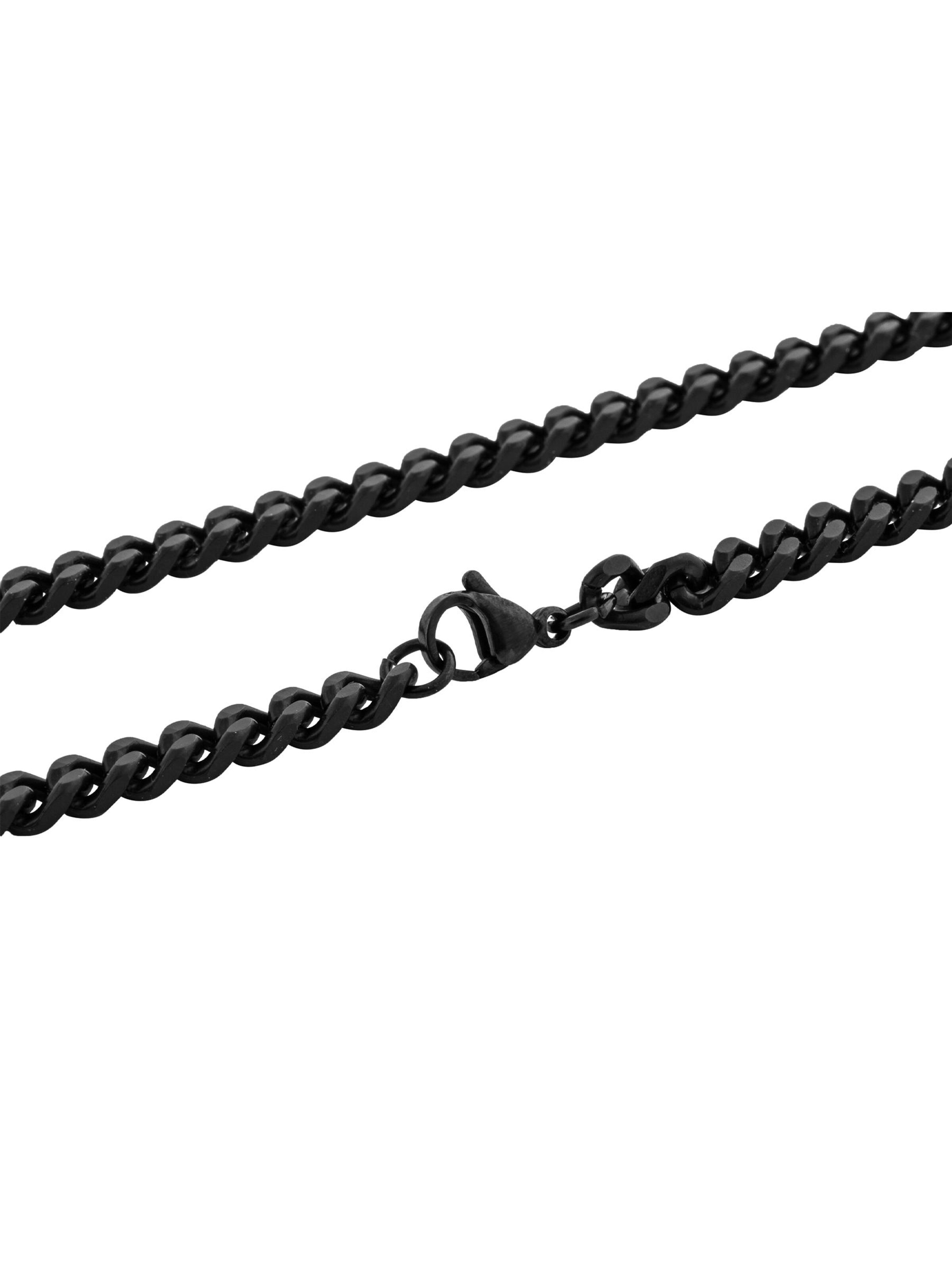 Akitsune Necklace 'Fibra' in Black