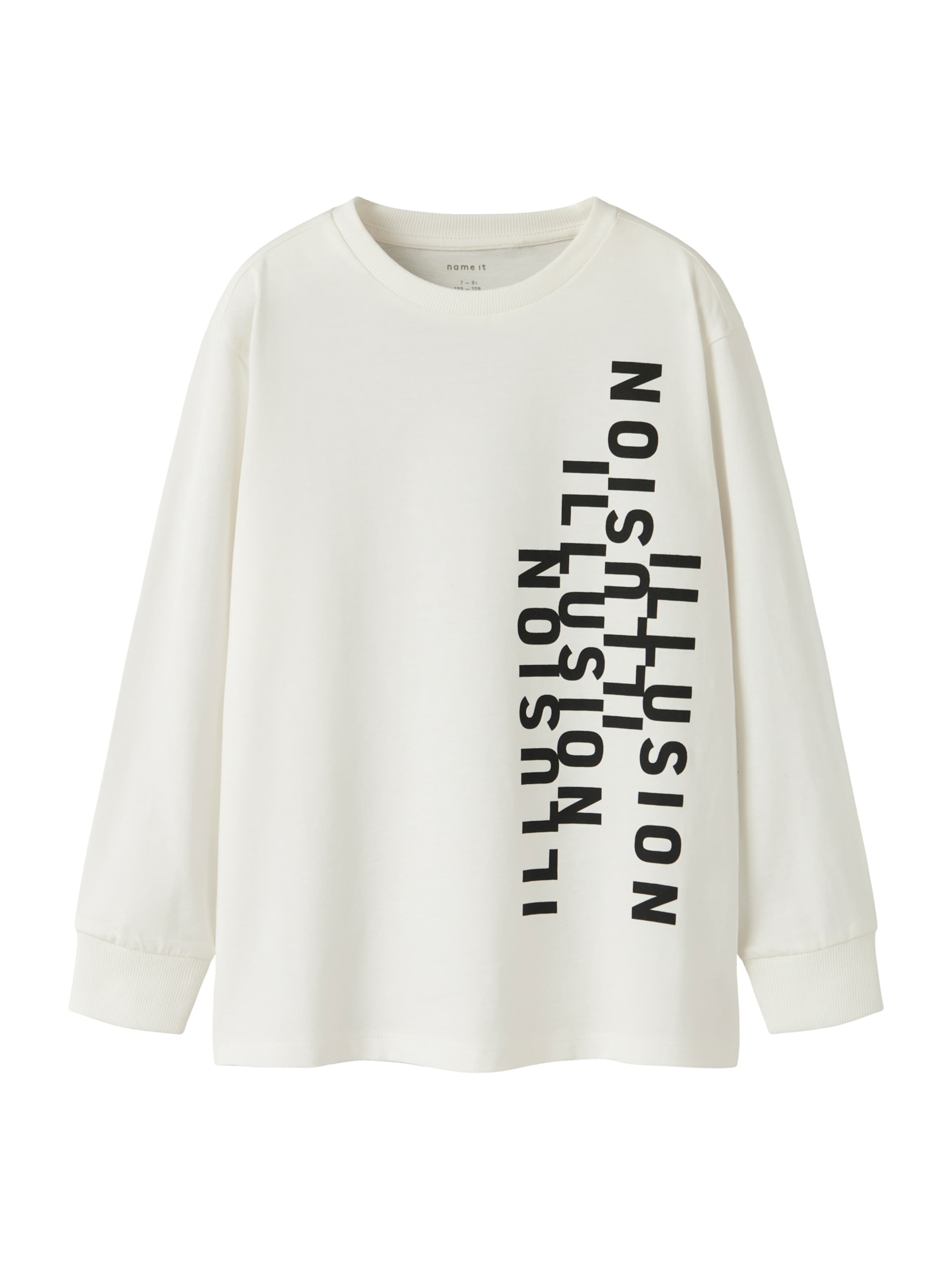 NAME IT Shirt 'NKMOBAY' in Weiß: Vorderseite