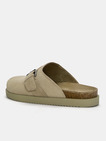 Sabots Pull&Bear en beige