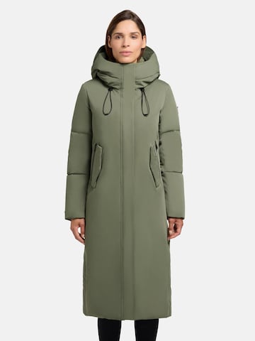 khujo Winter coat 'Luggs' in Green: front