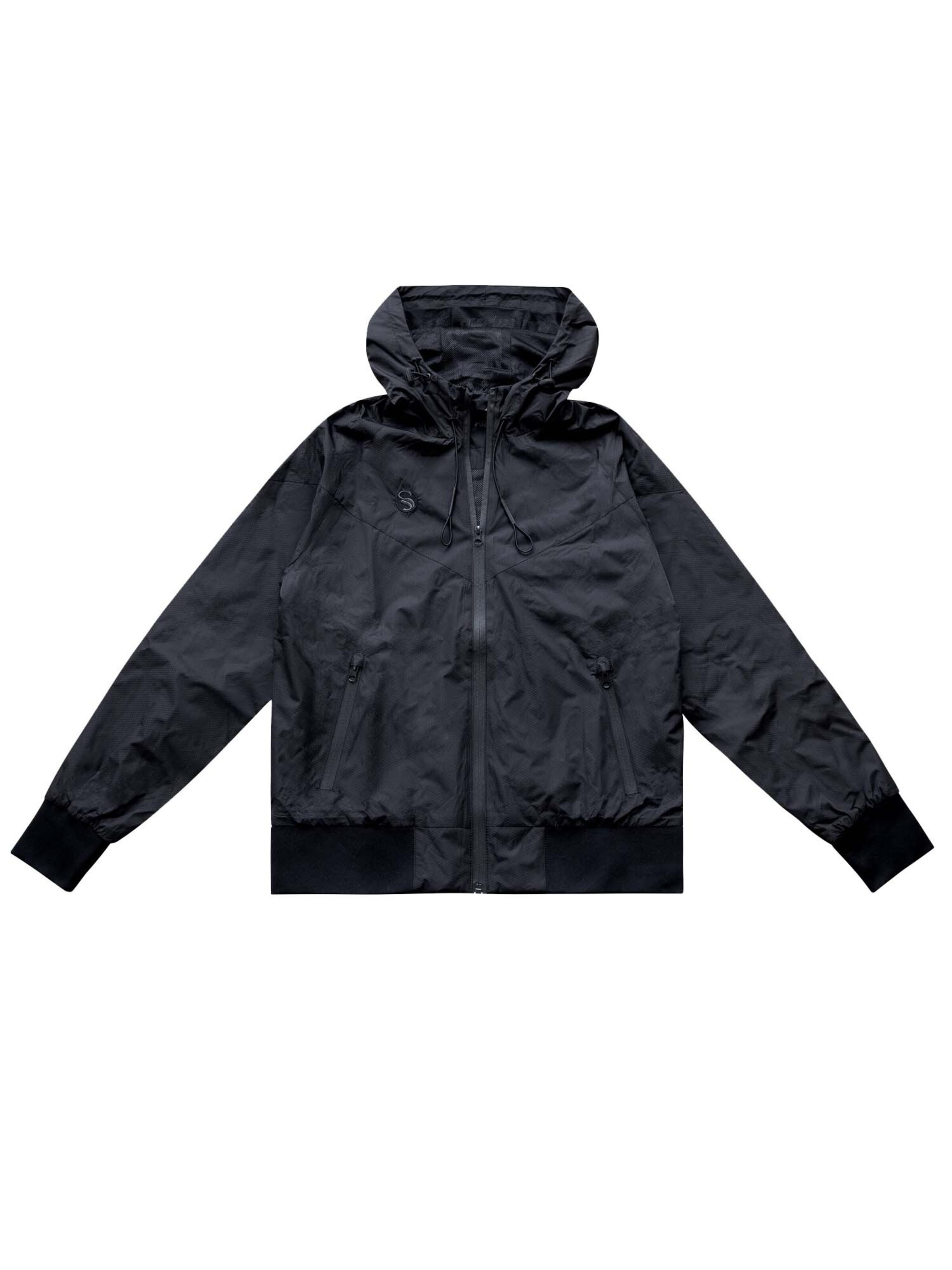 Veste outdoor Stark Soul en noir : devant