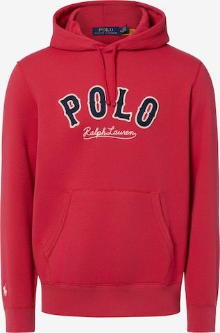 Polo Ralph Lauren Sweatshirt in Red: front