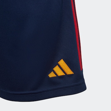 ADIDAS PERFORMANCE regular Sportsbukser 'Spain 22 Home' i blå