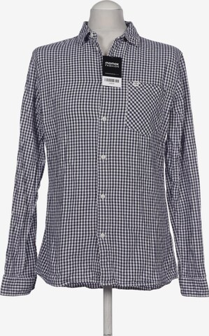 Tommy Jeans Button Up Shirt in M in Blue: front