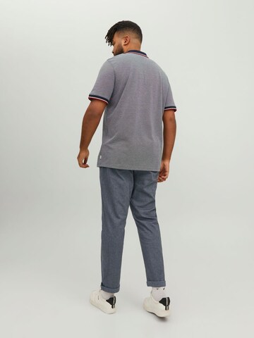 Coupe slim Pantalon chino Jack & Jones Plus en bleu