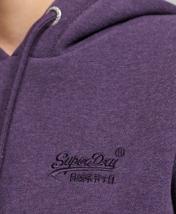 Superdry Sweatshirt in Purple