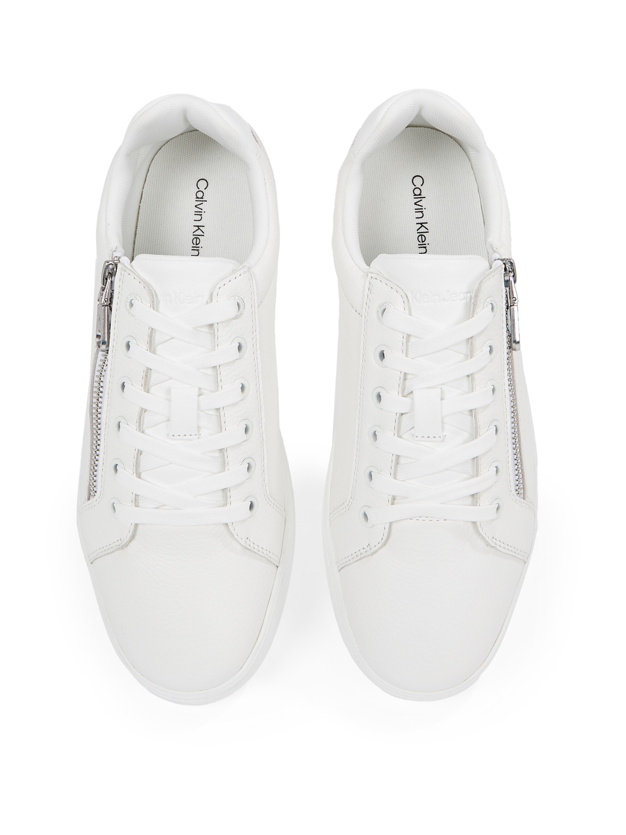 Calvin KleinNiske tenisice 'CLASSIC' - bijela boja: gornji dio
