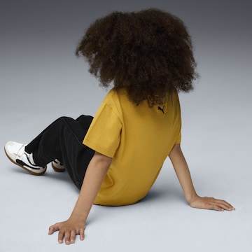 PUMA Shirt 'Moody Cat' in Geel