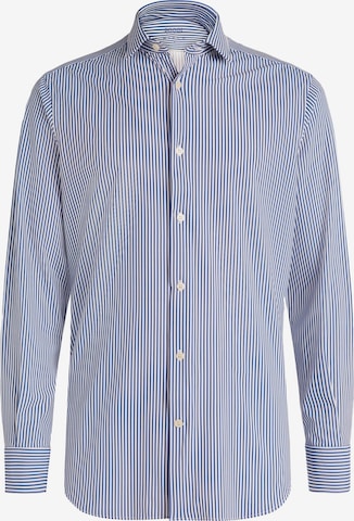 Boggi Milano - Ajuste estrecho Camisa en azul: frente