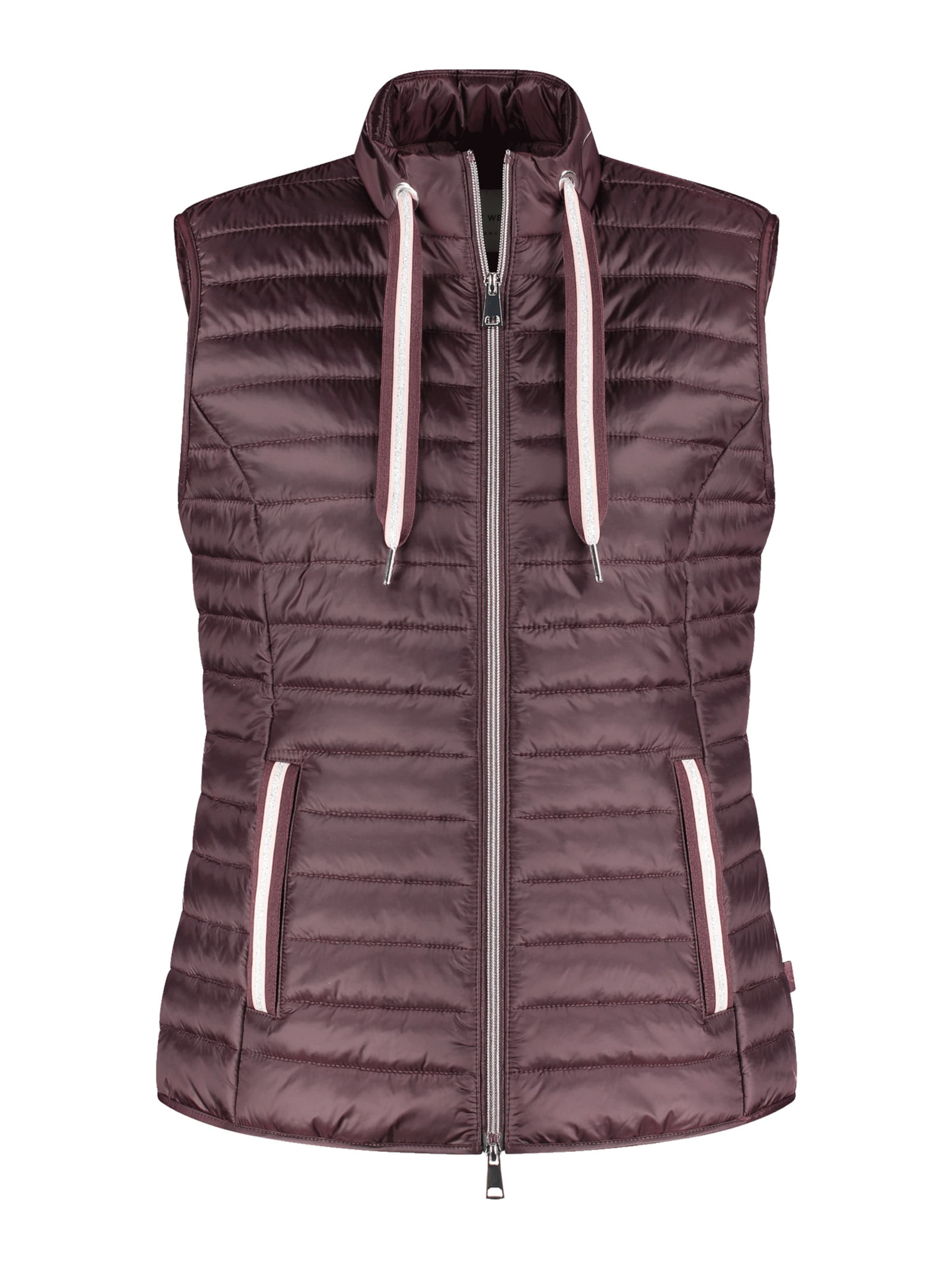 GERRY WEBER Bodywarmer in Bruin: voorkant