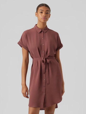 VERO MODA Kjole i brun: forside
