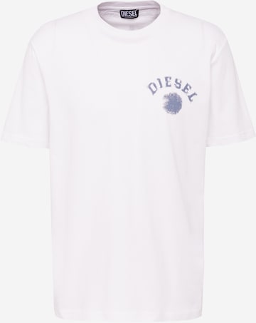 DIESEL T-shirt i vit: framsida