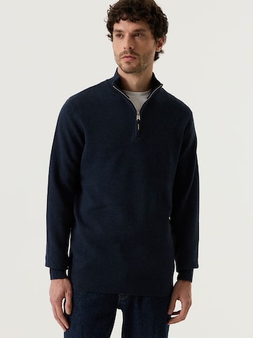 Pull-over GARCIA en bleu : devant