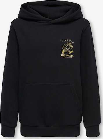 Only & Sons Junior Sweatshirt 'OSJCERES' in Zwart: voorkant
