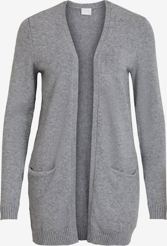 VILA Knit cardigan 'Ril' in Grey: front