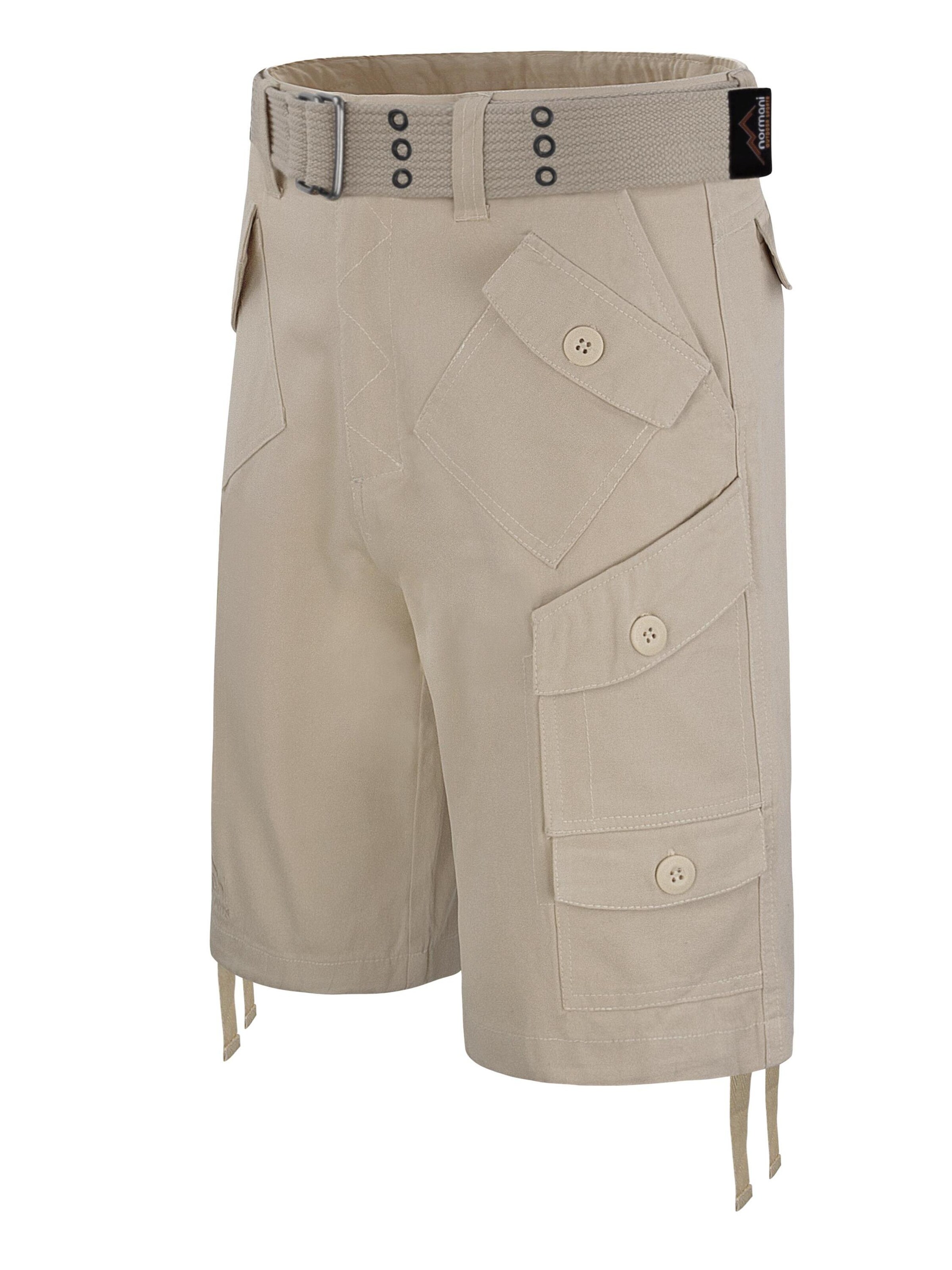 Regular Pantalon outdoor 'Sonora' normani en beige