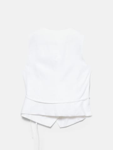 Pull&Bear Suit vest in White
