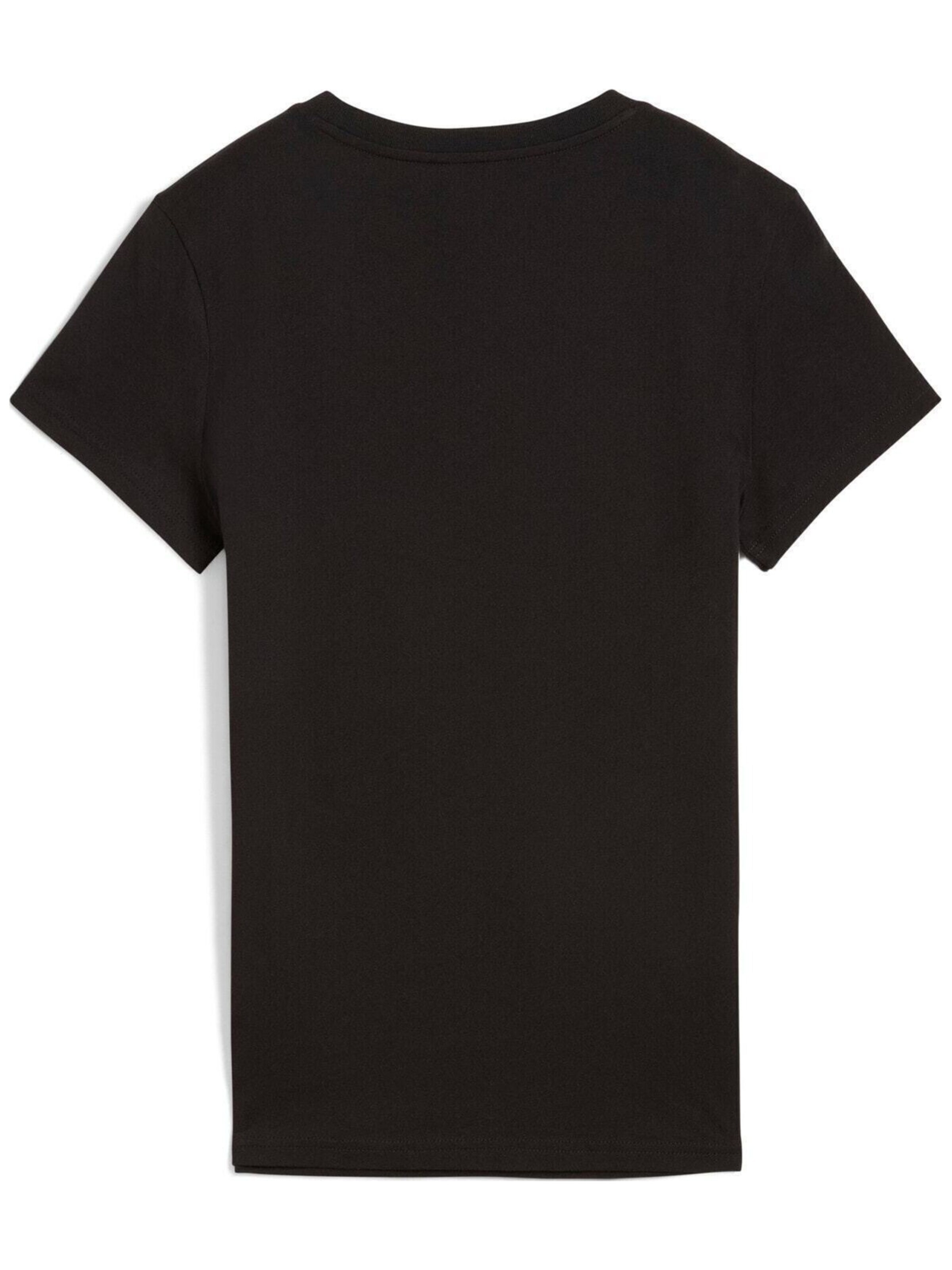 PUMA - Camiseta funcional 'Puma Ess No. 1 Logo Tee' en negro