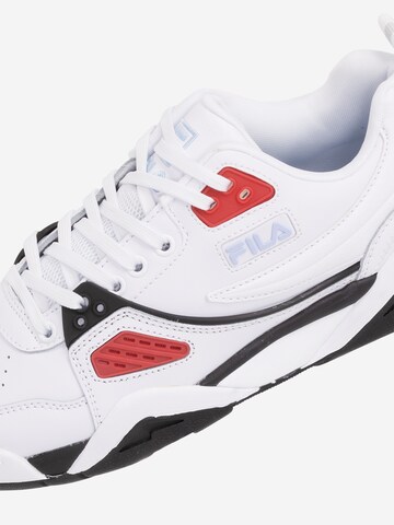 FILA Platform trainers in White