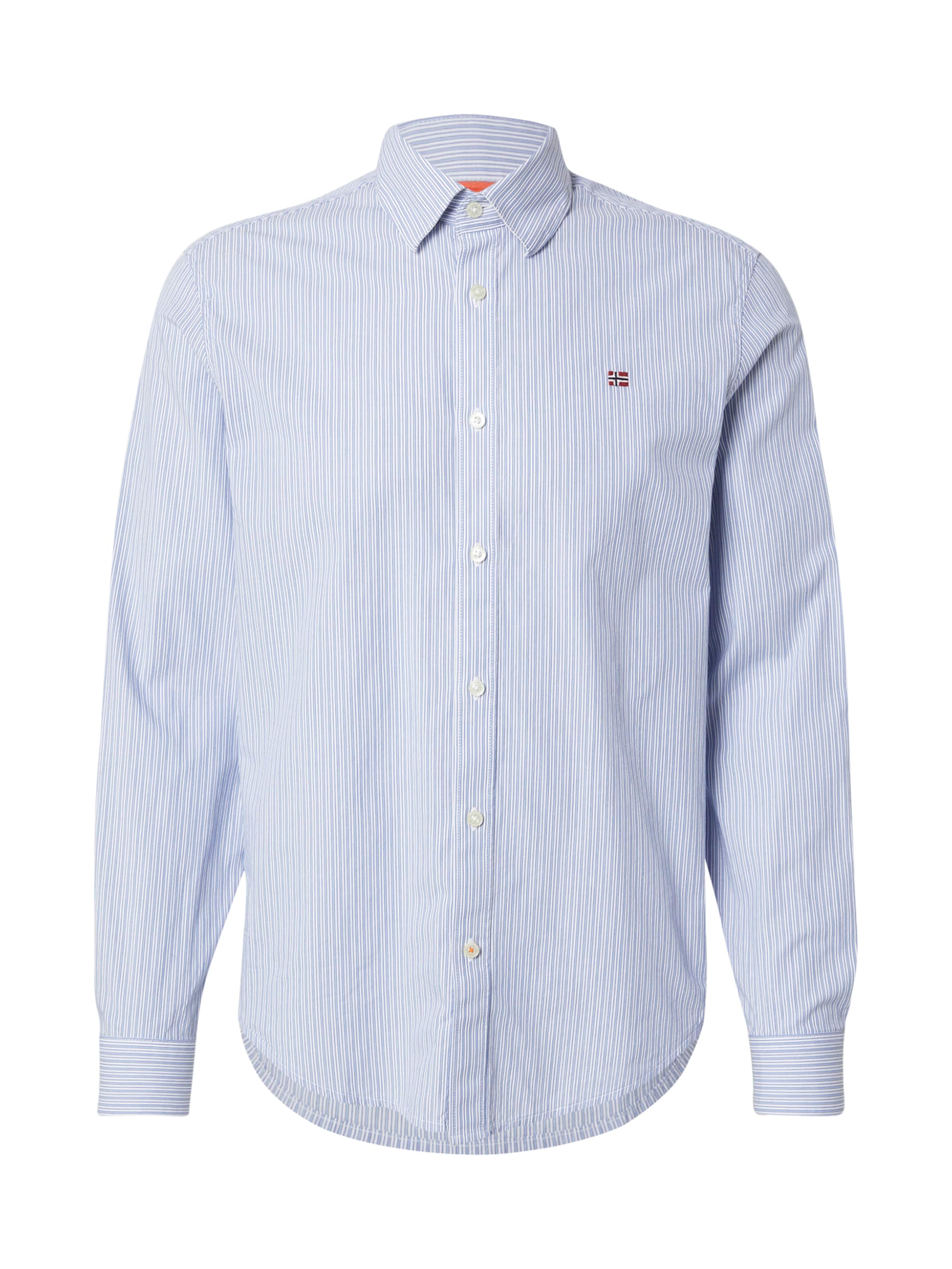 NAPAPIJRI Regular fit Πουκάμισο 'G-GRAIE 1' σε μπλε: μπροστά