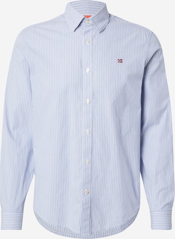 Chemise 'G-GRAIE 1' NAPAPIJRI en bleu : devant