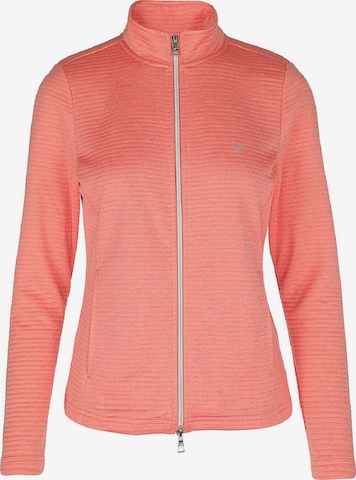 JOY SPORTSWEAR Athletic Jacket 'Peggy' in Orange: front