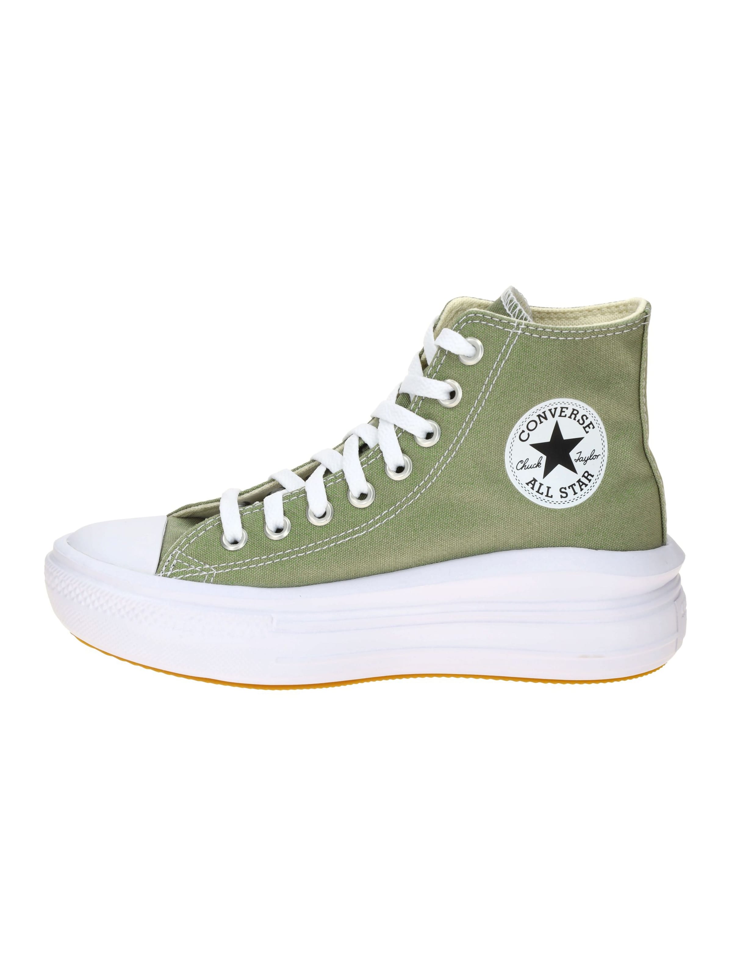 CONVERSE Schnürschuh in Grün