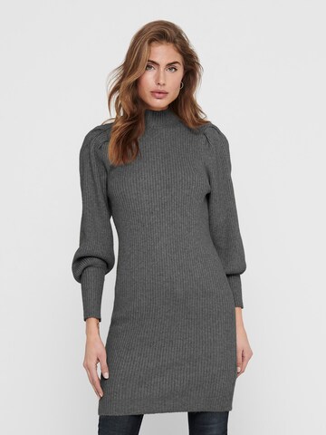 ONLY - Vestido de punto 'ONLKatia' en gris: frente
