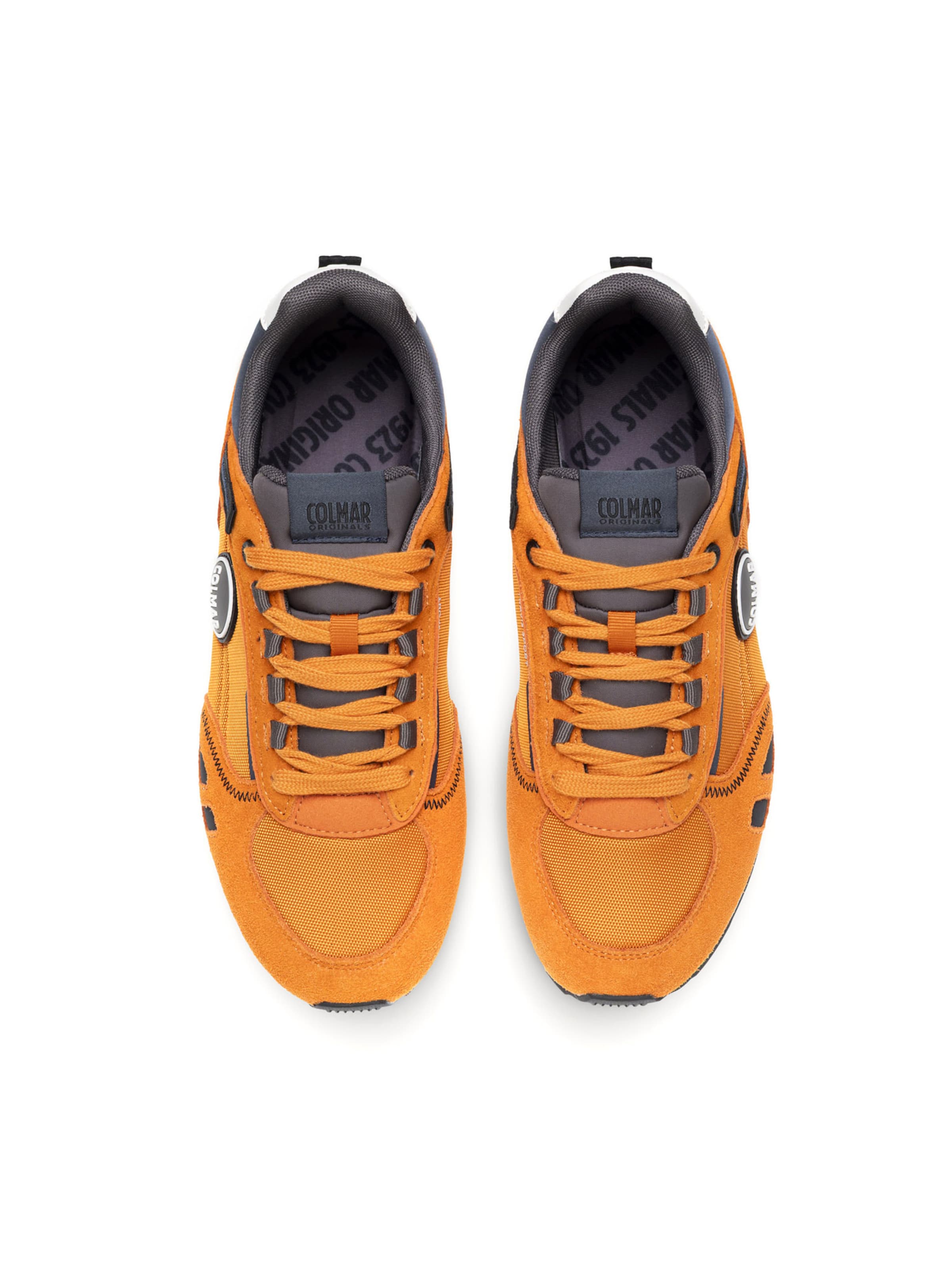 Colmar Platform trainers 'Travis' in Orange: top