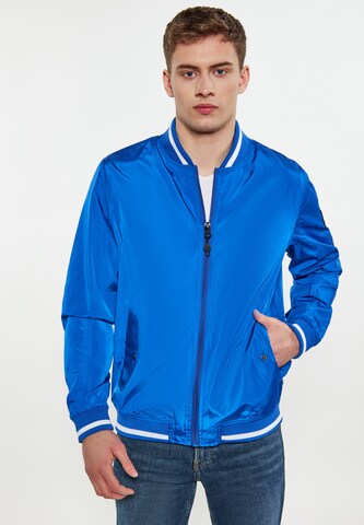 urban rain by Schmuddelwedda Between-Season Jacket in Blue: front