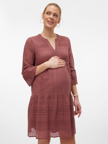 Robe-chemise 'HONEY' Vero Moda Maternity en rose : devant