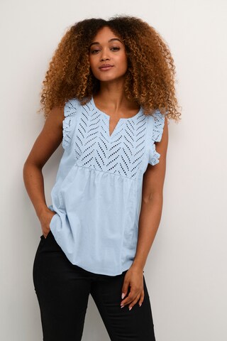 CULTURE Blouse 'toril' in Blauw: voorkant
