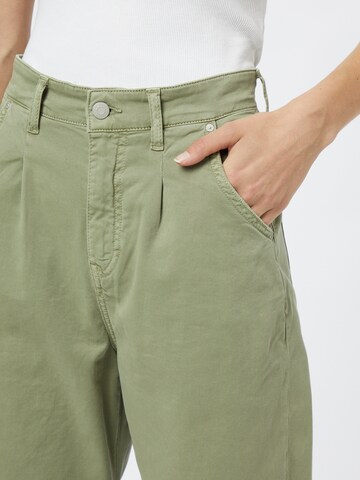 Mavi - Loosefit Pantalón plisado ' LAURA ' en verde