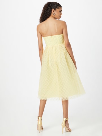 True Decadence Cocktail Dress in Yellow