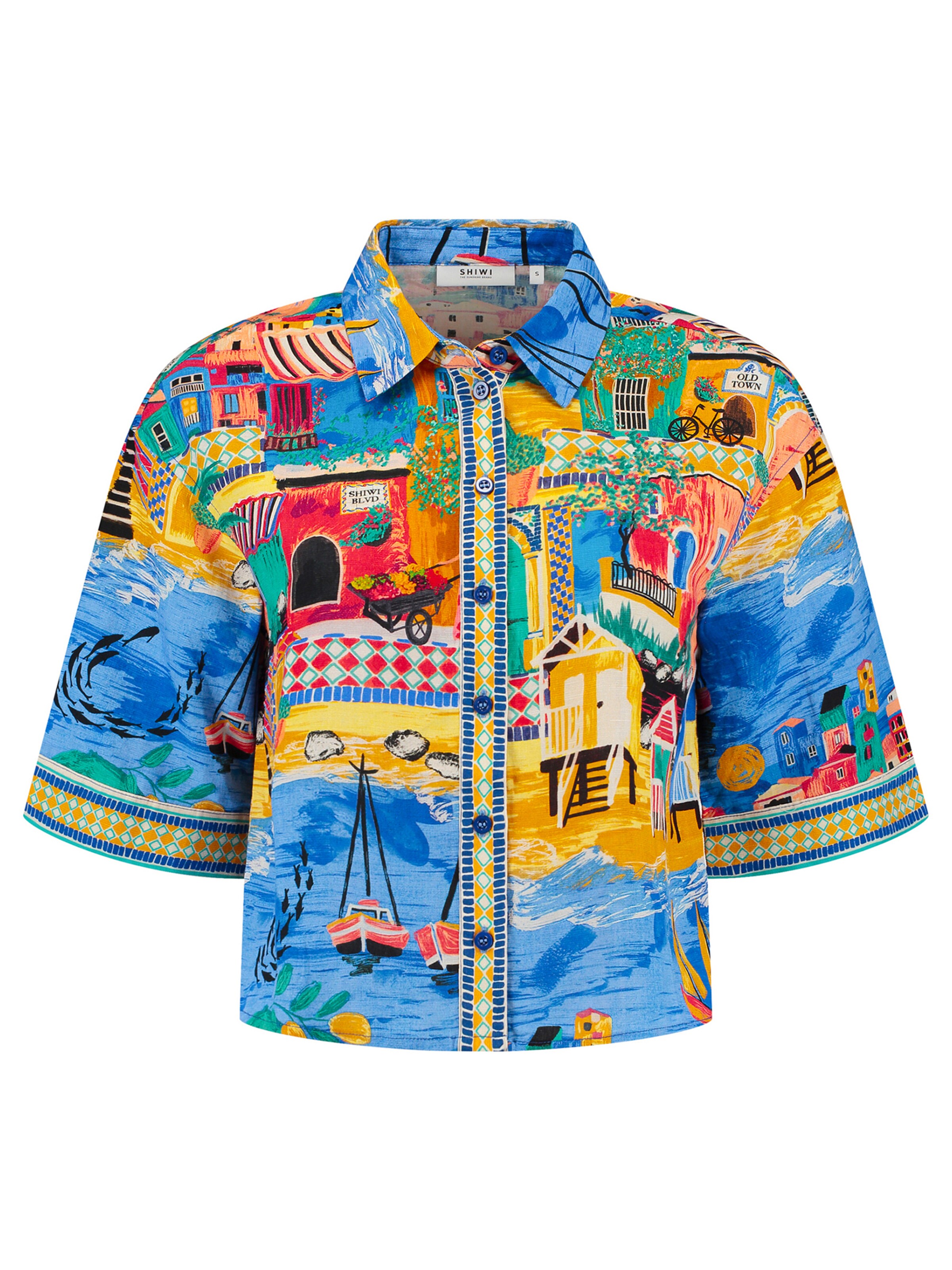 Shiwi Blouse in Gemengde kleuren: voorkant