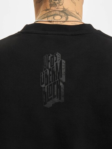 Sweat-shirt DEF en noir