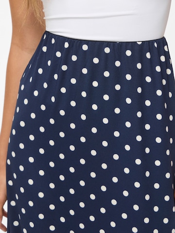 VILA Skirt 'LEOA' in Blue