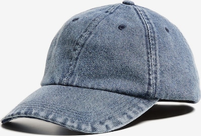 Bershka Cap in blue denim, Produktansicht