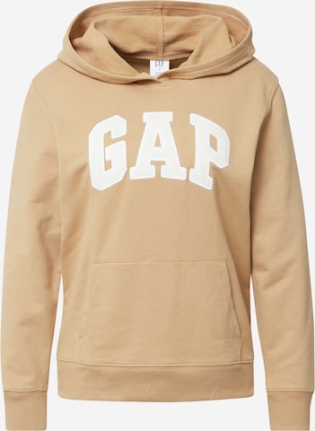 Sweat-shirt GAP en marron : devant