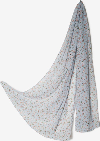 MayTree Scarf in Blue: front